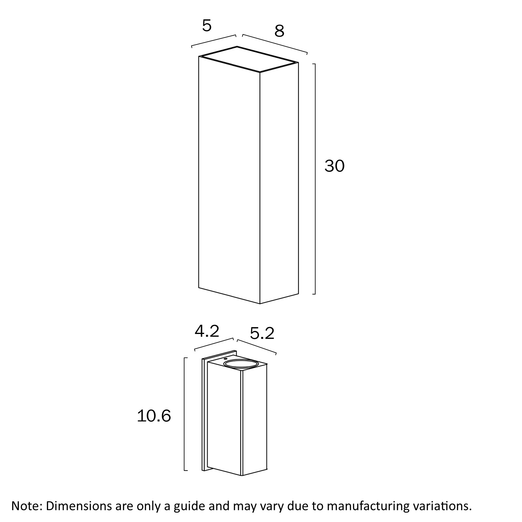dimensions